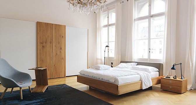 Team 7 schlafzimmer schlafzimmermöbel aus massivholz Naturholz schlafzimmer