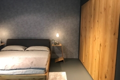 Schlafzimmer Wildeiche, Bett Nox