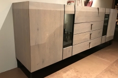 Sideboard Eiche gebürstet & gebeizt