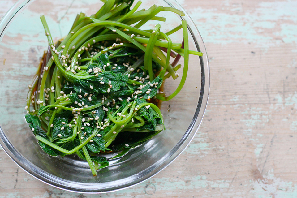 Giersch - Superfood oder Unkraut? Gekochter Giersch mit Sojasouc