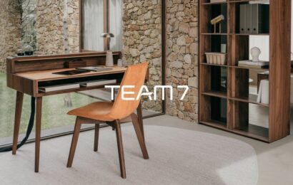 Team7 Arbeitsplatz Wohnzimmer